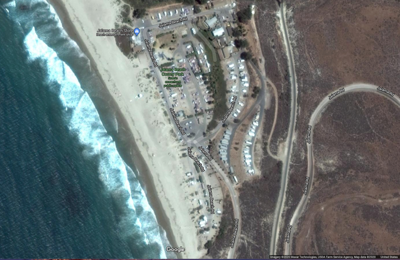 Contact - Jalama Beach Store with Map Of Jalama Beach Campground