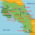 Costa Rica Maps   Costa Rica Maps   Casa Wasabi Inside Map Of Coco Beach Costa Rica
