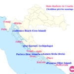 Croatia In 5 Mooring Spots : A Trip To Remember   Click & Boat Blog For Best Beaches In Croatia Map
