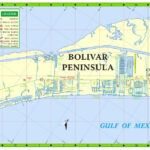 Crystal Beach Texas   Texas Beach Homes Inside Map Of Crystal Beach Texas