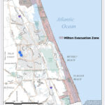 Curfew Coming, Shelter Opens: Flagler County Emergency Updates Regarding West Palm Beach Evacuation Zone Map