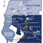 Current Water Sources   Pinellas County With St Pete Beach Water Quality Today Map