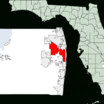 Datei:map Of Florida Highlighting West Palm Beach.svg – Wikipedia For Palm Beach County On Map