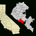 Datei:orange County California Incorporated And Unincorporated Regarding Newport Beach California On Map