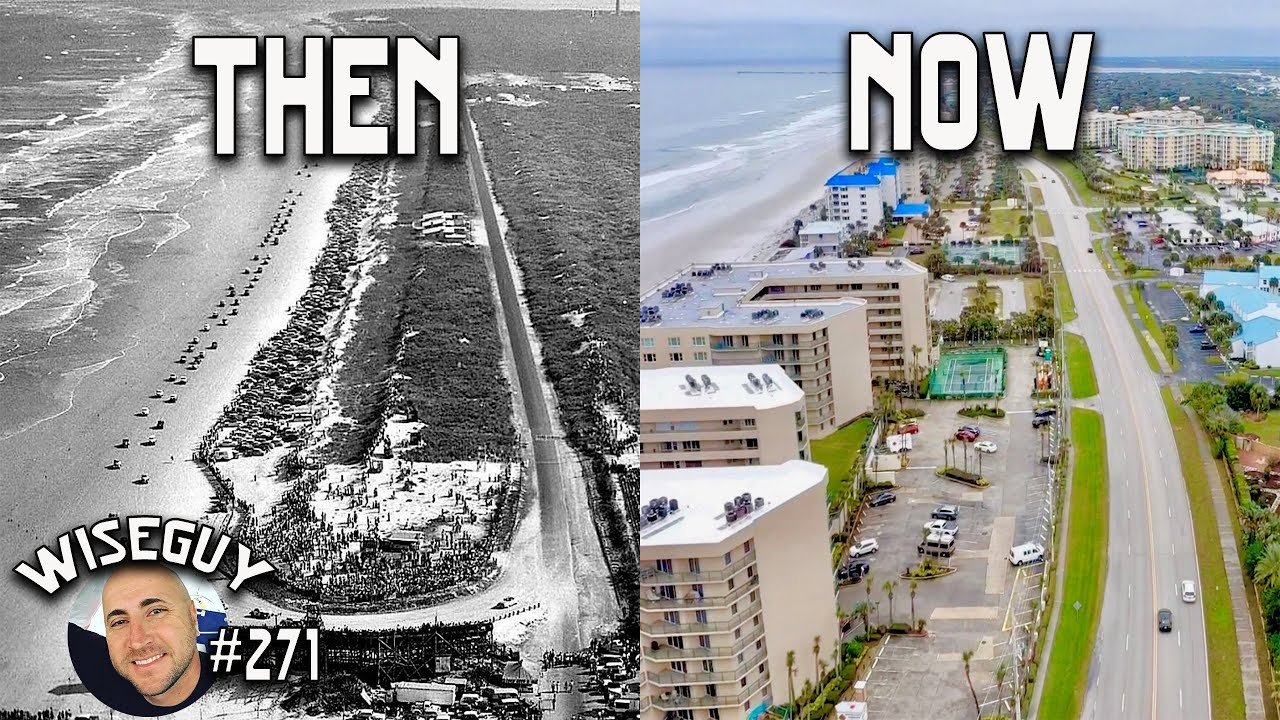 Daytona Beach And Road Course ||| The Birthplace Of Speed for Old Daytona Beach Race Course Map