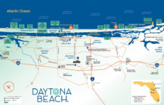 Daytona Beach Area Map | Attractions &amp; Things To Do In Daytona inside Map of Daytona Beach Area