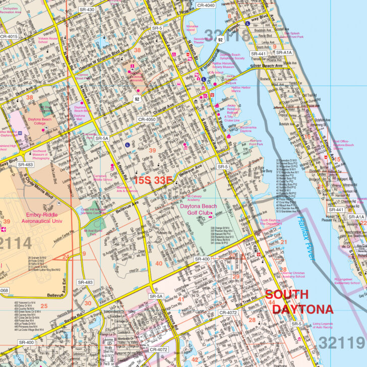 Daytona Beach on the Map