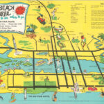 Daytona Beach Resort Area Intended For Daytona Beach Map Of Hotels