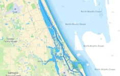 Daytona Beach To New Smyrna Beachboat - Savvy Navvy Smart Routing with regard to New Smyrna Beach On Map