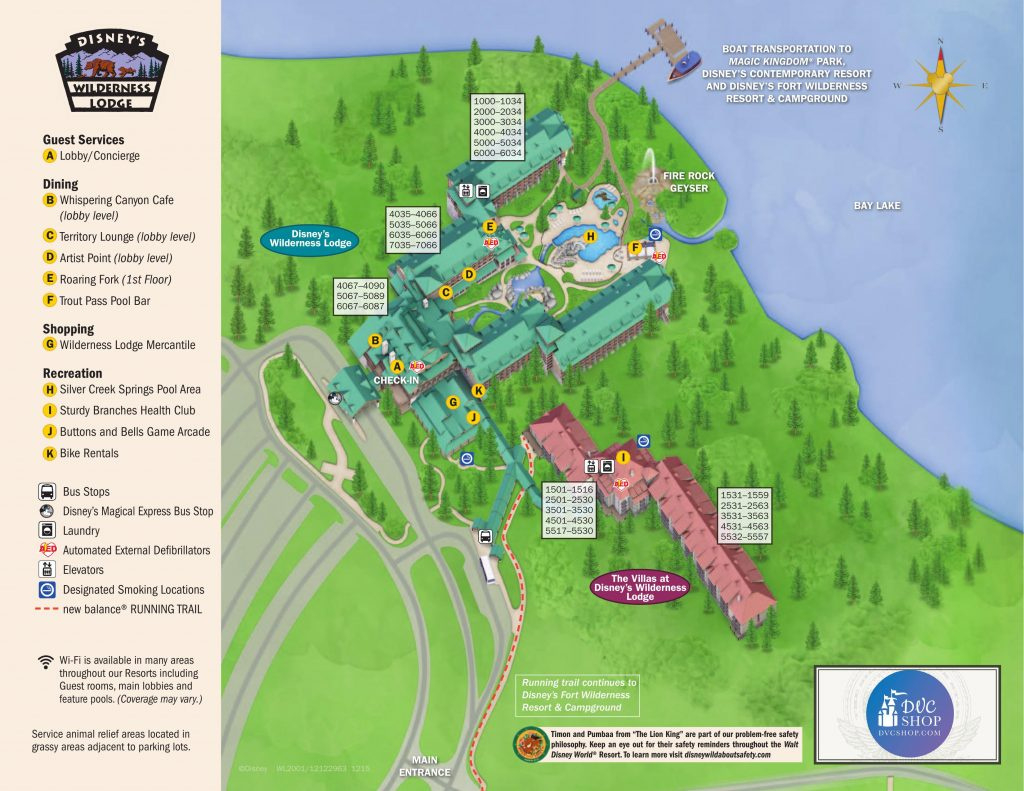 Disney Vacation Club Resort Maps: Find Your Way Around Dvc Resorts regarding Disney Vero Beach Resort Map