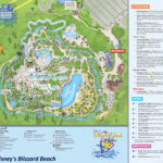Disney'S Blizzard Beach Map   Orlando   Ontheworldmap In Disney Blizzard Beach Map