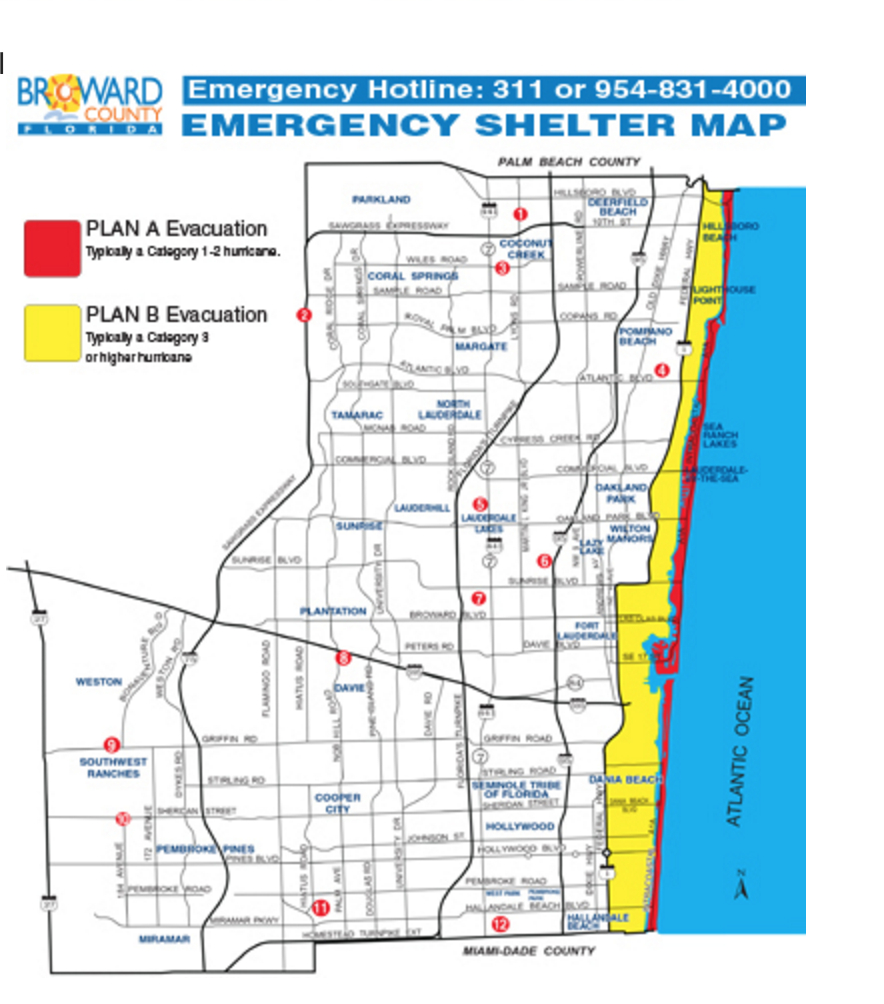 Do You Know Where The Nearest Hurricane Shelter Is? Here Is How To within West Palm Beach Evacuation Zone Map