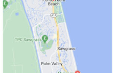 Does Anyone Have An Address For Public Beach Access For Ponte intended for Ponte Vedra Beach Fl Map