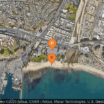 Doheny State Beach – North Beach In Dana Point, Ca   California Inside Map Of Doheny State Beach