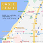Eagle Beach Or Palm Beach Aruba: 7 Tips To Help You Choose For Map Of Hotels On Palm Beach Aruba