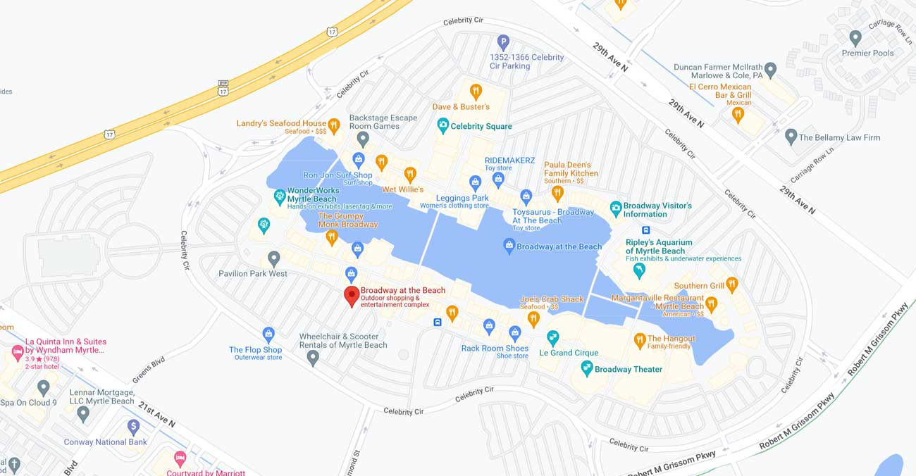Ecjsa - Jet Ski Rentals Near Broadway At The Beach inside Broadway At the Beach Map Pdf