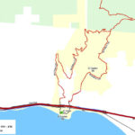 El Capitan Sb   California Trail Map Regarding El Capitan Beach Camping Map
