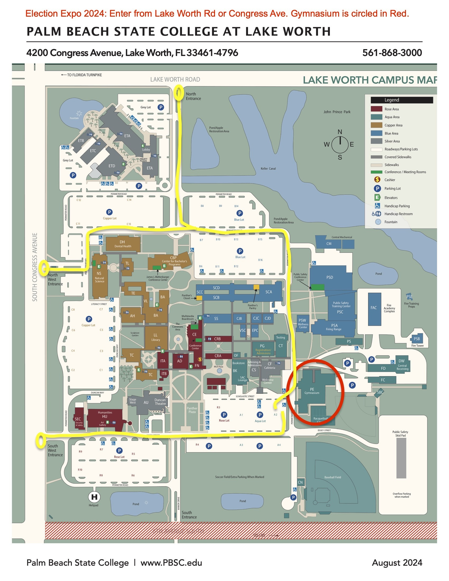 Election Expo 2024 - Events - League Of Women Voters Of Palm Beach with Palm Beach State College Lake Worth Map