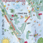 Englewood Florida Map Intended For Map Of Englewood Florida Beaches