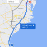 Excited Af! We Plan To Drive Down To Fl From Nyc During Christmas With Map Of East Coast From New York To Florida