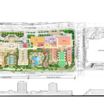 Expansion Of The Waterfront Throughout Hilton Waterfront Huntington Beach Map