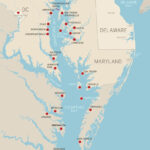 Explore The Chesapeake – Baydreaming Within Map Of Beaches In Maryland