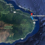 🏝 Maui Black Sand Beach 2024 Guide (Permits Required!) With Regard To Black Sand Beach Maui Map