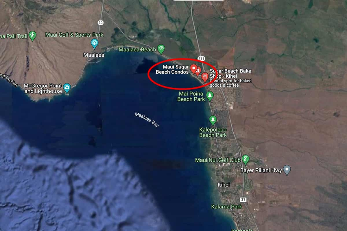 🏝 Sugar Beach (Maui): The Complete 2024 Guide ⋆ We Dream Of pertaining to Sugar Beach Resort Maui Map