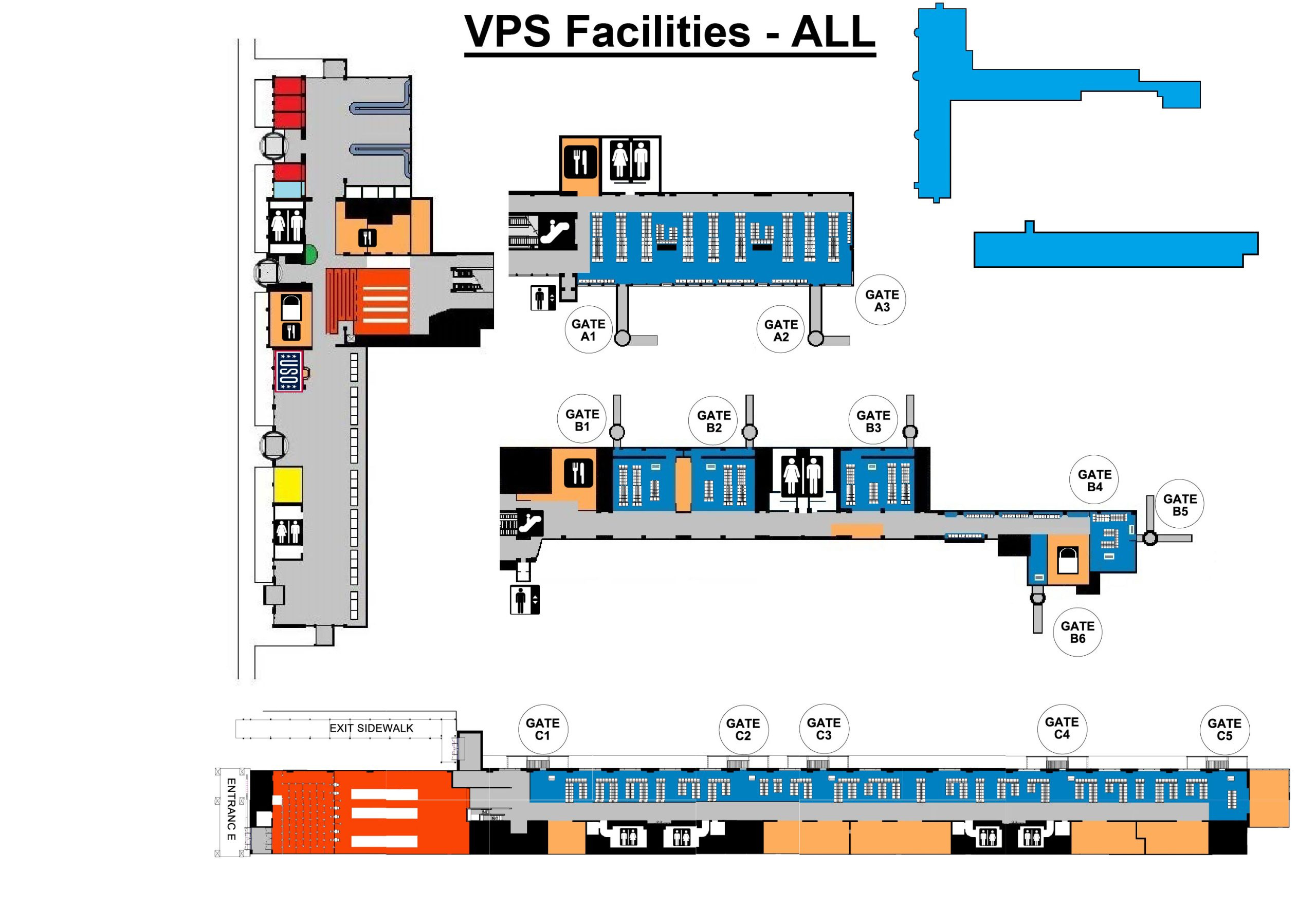 Facility Map – Flyvps with regard to Map Of Fort Walton Beach Airport