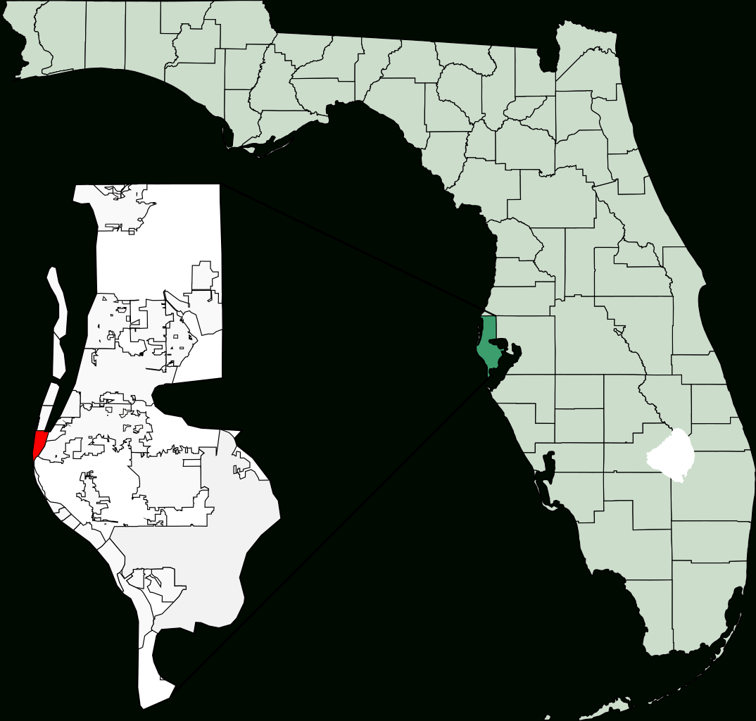 File:map Of Florida Highlighting Indian Rocks Beach.svg - Wikipedia within Map Of Indian Rocks Beach Fl