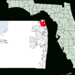 File:map Of Florida Highlighting Jupiter.svg   Wikimedia Commons Inside Map Of Jupiter Beach Florida