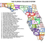 File:map Of The Florida College System   Wikimedia Commons Inside Palm Beach State College Lake Worth Map