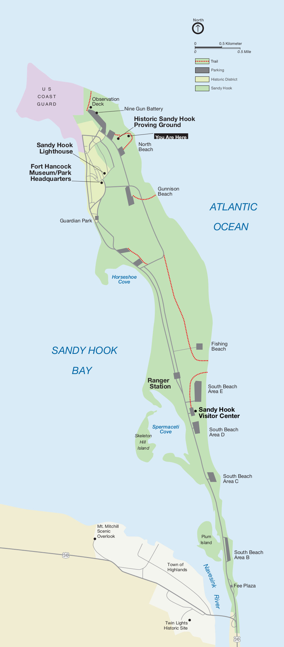 File:nps Sandy-Hook-Map - Wikimedia Commons throughout Sandy Hook Beach Nj Map