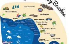 Find A Beach – Beaches &amp; Harbors for Los Angeles Venice Beach Map