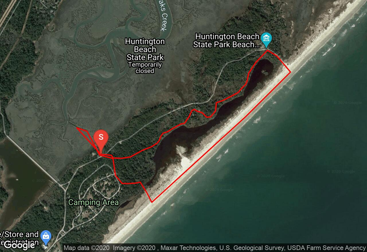 Find Adventures Near You, Track Your Progress, Share intended for Huntington Beach State Park Map