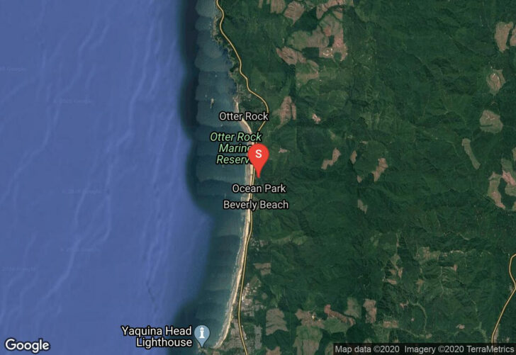 Beverly Beach State Park Campground Map