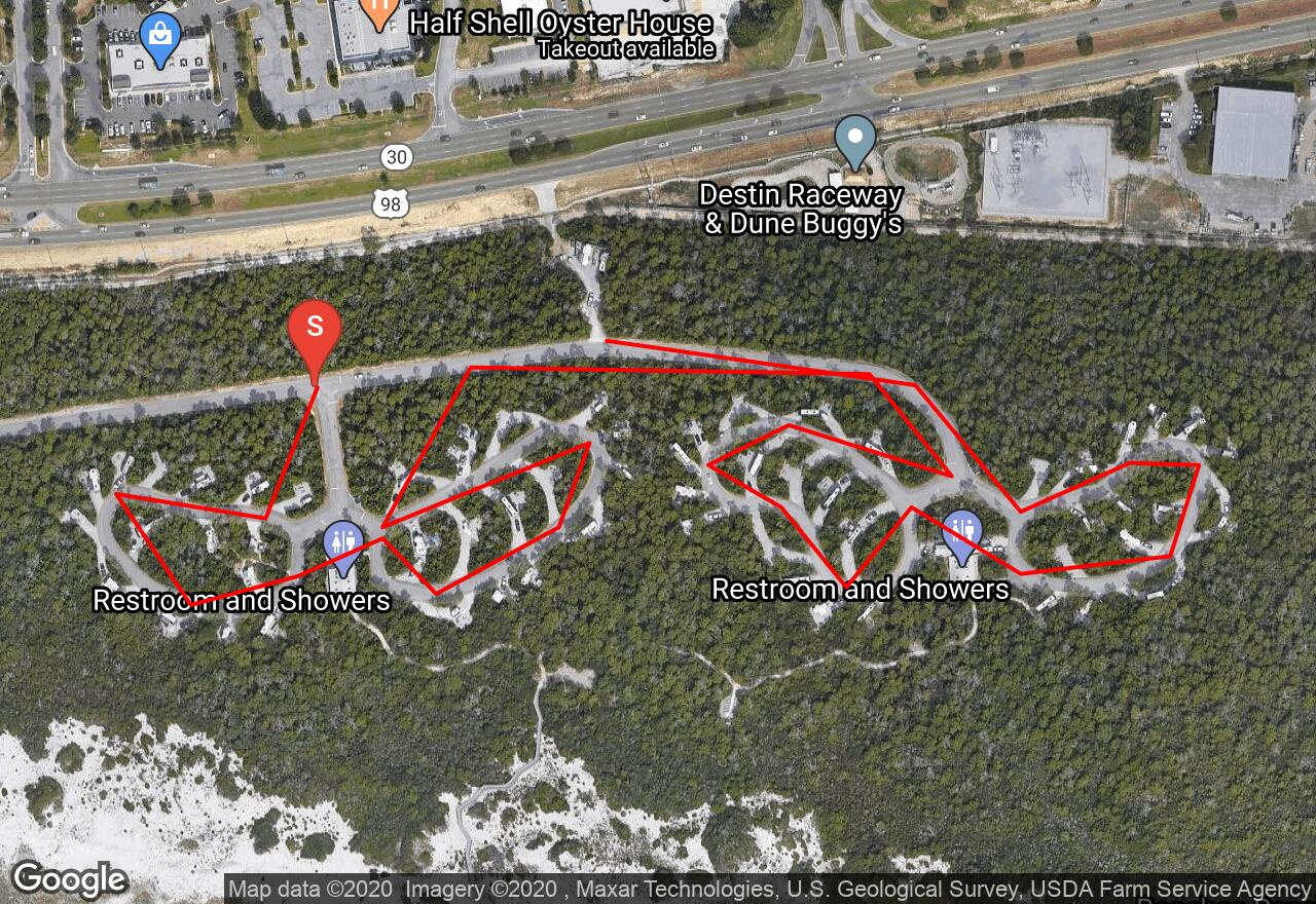 Find Adventures Near You, Track Your Progress, Share pertaining to Henderson Beach State Park Campsite Map