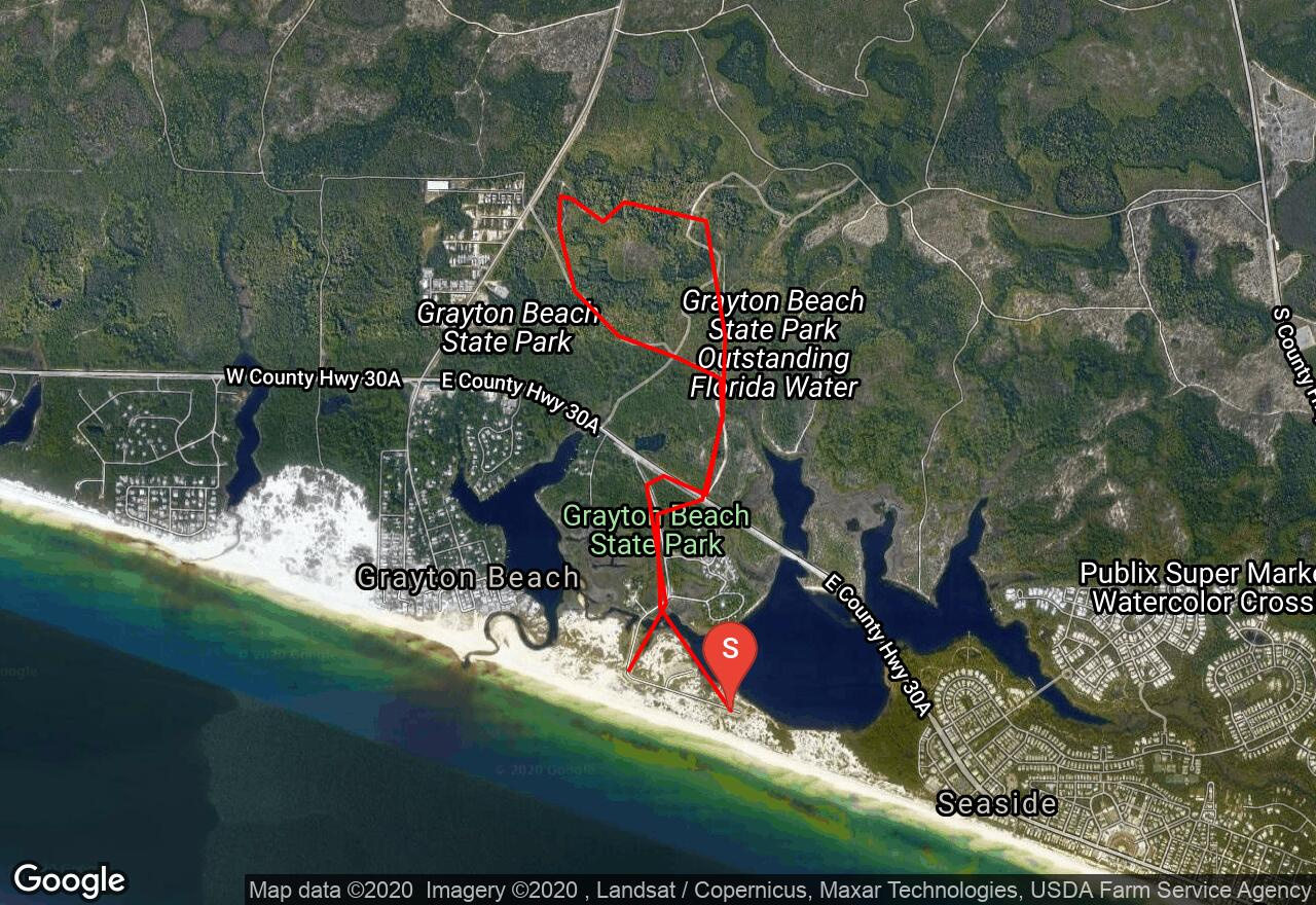 Find Adventures Near You, Track Your Progress, Share regarding Map of Grayton Beach State Park