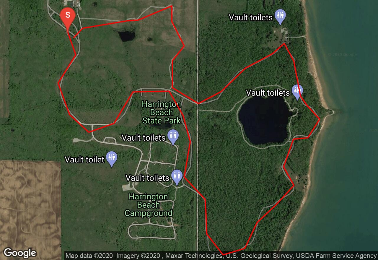 Find Adventures Near You, Track Your Progress, Share throughout Harrington Beach State Park Map