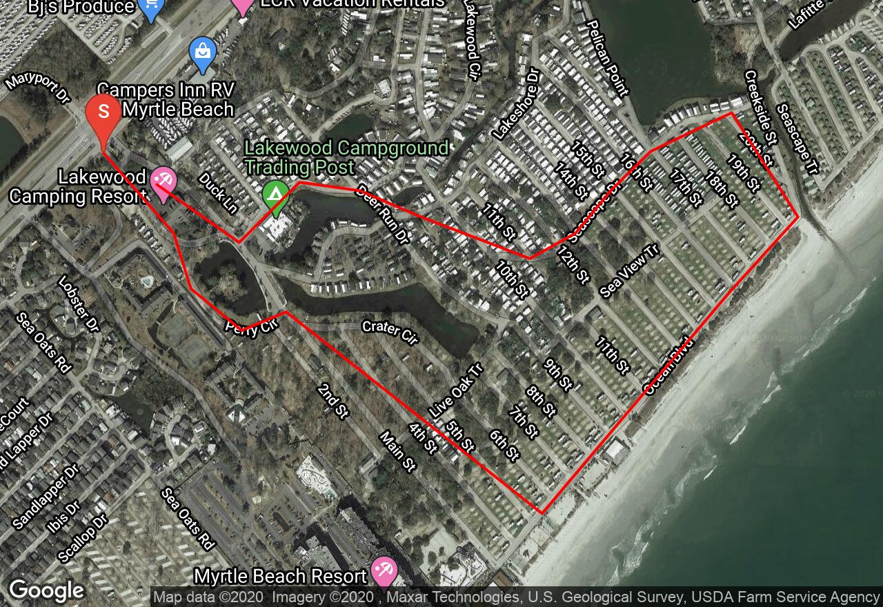 Find Adventures Near You, Track Your Progress, Share with regard to Lakewood Campground Myrtle Beach Map