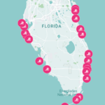 Florida Beaches Map   Panama City, Miami, Fort Lauderdale And More! Intended For Map Of Beaches You Can Drive On In Florida