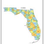 Florida County Map [Map Of Fl Counties And Cities] With Regard To Map Of Florida Counties West Coast