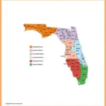 Florida County Map [Map Of Fl Counties And Cities] With Regard To Map Of Florida West Coast Counties