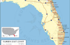 Florida East Coast Map, Map Of Florida East Coast throughout Show Map of Florida East Coast
