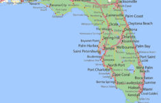 Florida Map With Cities | Mappr inside West Coast Of Florida Map With Cities