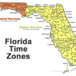 Florida Panhandle'S Weird Time Zone Line   Florida Smart For Show Map Of East Coast Of Florida