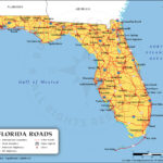 Florida Road Map, Florida Highway Map Intended For West Palm Beach To Nyc Road Map Pdf
