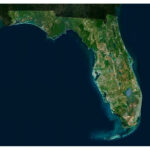 Florida Satellite Map Pertaining To Satellite Map Of Florida Gulf Coast
