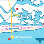 Folly Map And Visitor'S Guide | Visit Folly Beach, Sc Intended For Map Of Folly Beach South Carolina