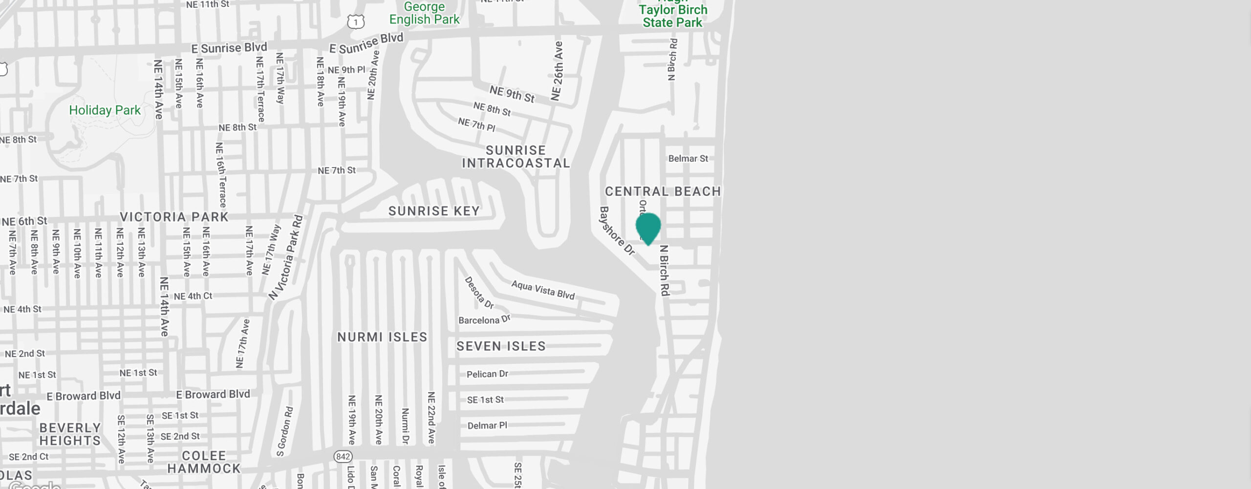 Fort Lauderdale Maps + Directions | Kimpton Shorebreak Fort with Fort Lauderdale Beach Hotel Map